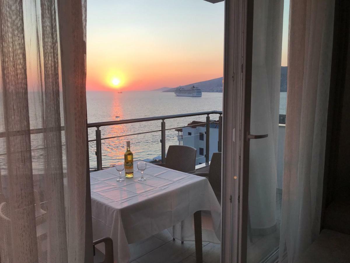 Sunset Apartment Sarande Ngoại thất bức ảnh