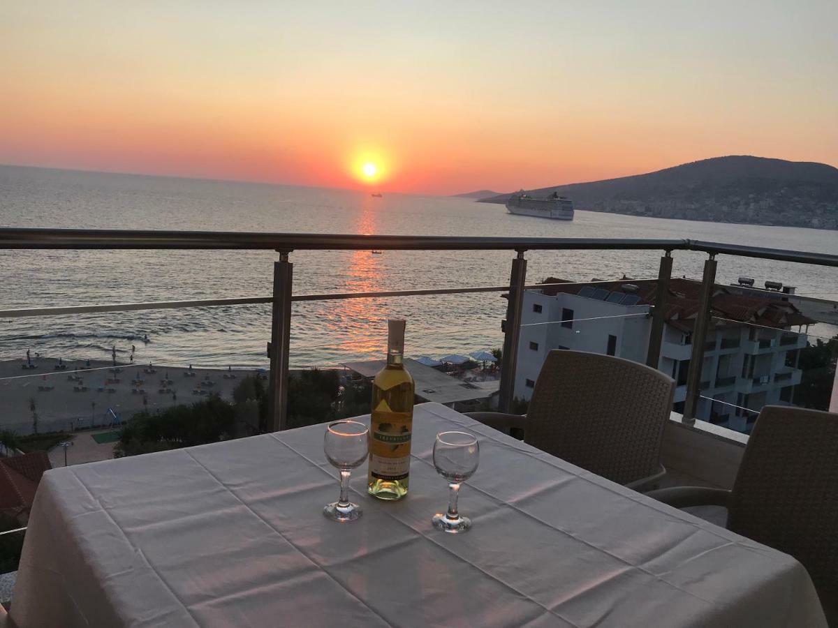 Sunset Apartment Sarande Ngoại thất bức ảnh